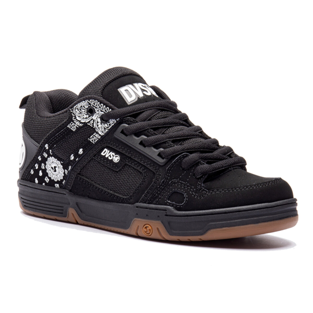 Foto 2 pulgar | Tenis DVS Comanche 968 Blk Wht Prt Negros para Hombre