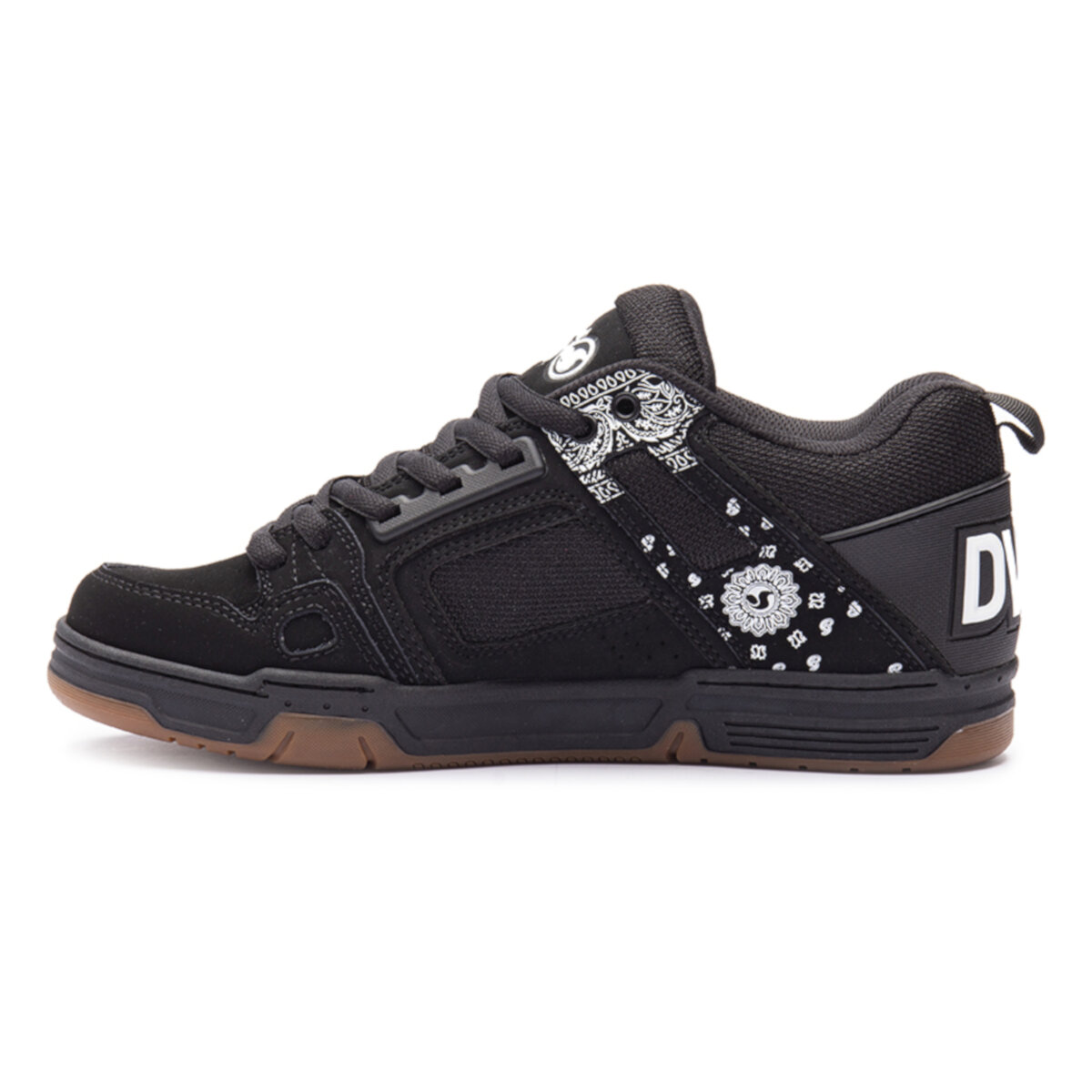 Foto 3 pulgar | Tenis DVS Comanche 968 Blk Wht Prt Negros para Hombre