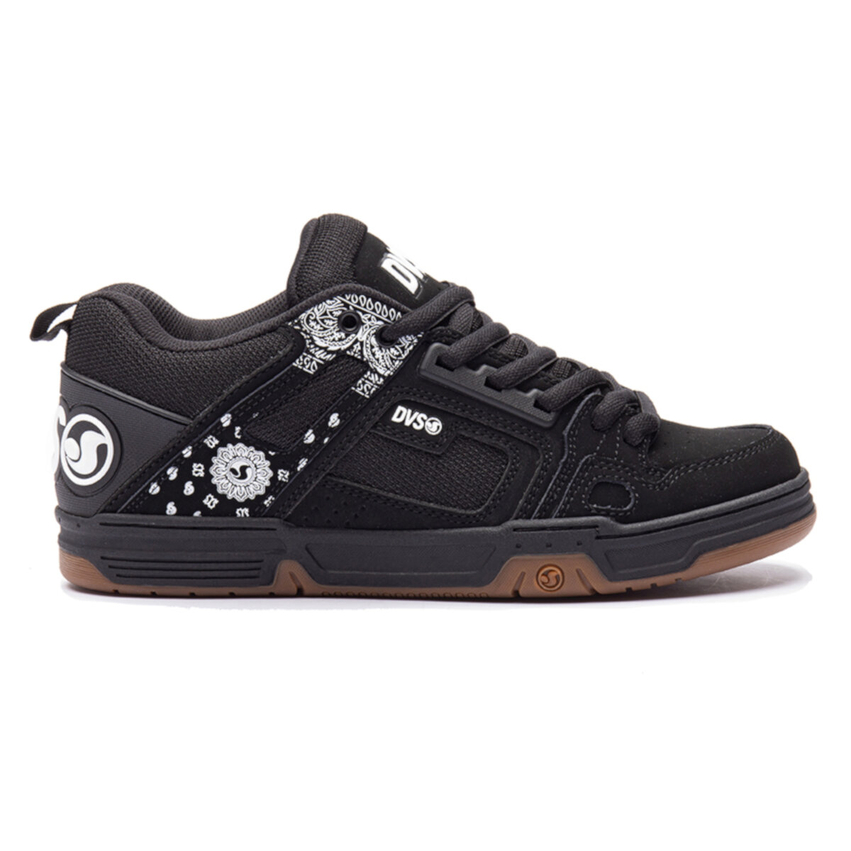 Foto 4 pulgar | Tenis DVS Comanche 968 Blk Wht Prt Negros para Hombre