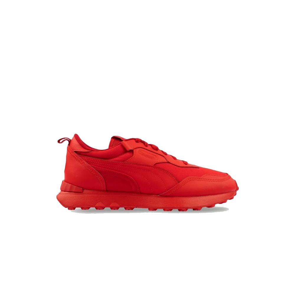 Tenis Puma Rider Fv Lth Casual color Rojo para Hombre