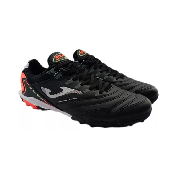 Foto 6 pulgar | Tenis Futbol Rapido Joma Maxima 2301 Turf Negro/naranja