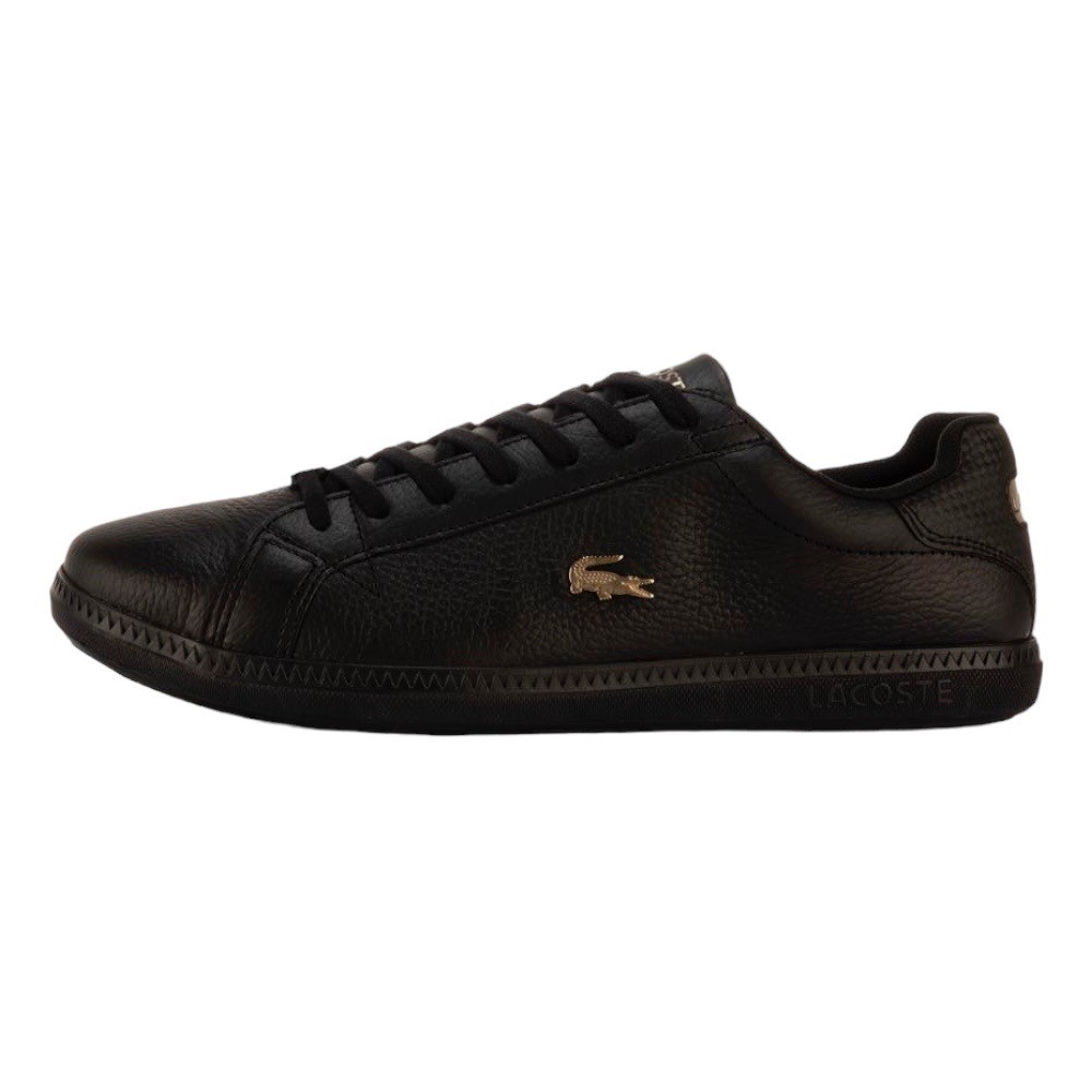 Foto 2 pulgar | Tenis Lacoste Graduate Negro con Dorado para Hombre