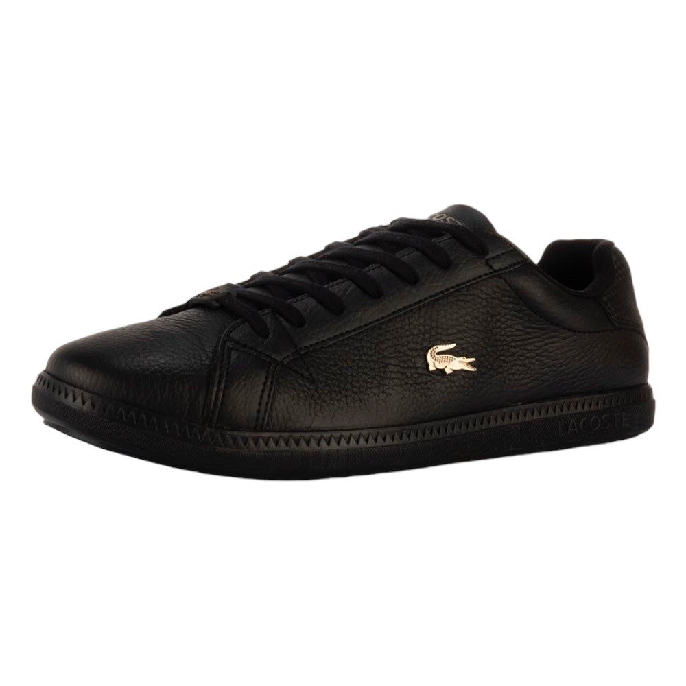 Foto 3 pulgar | Tenis Lacoste Graduate Negro con Dorado para Hombre