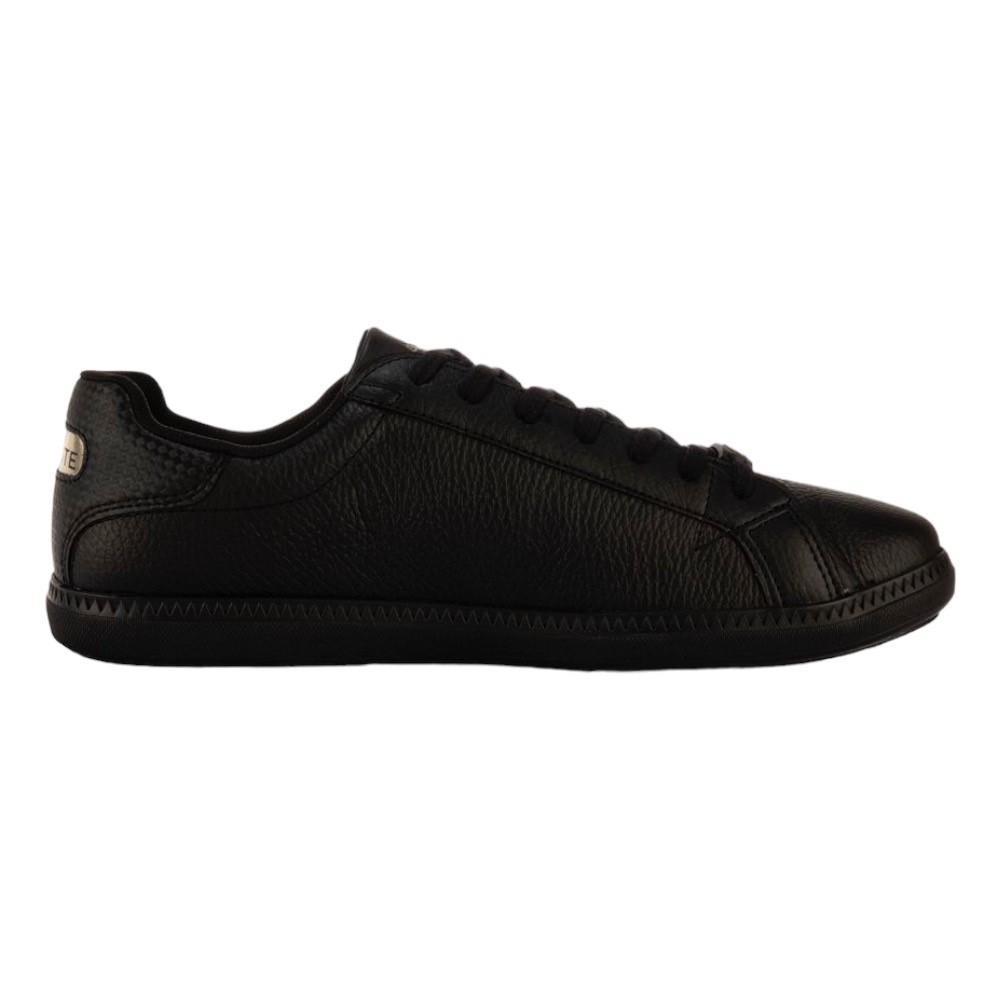 Foto 4 pulgar | Tenis Lacoste Graduate Negro con Dorado para Hombre