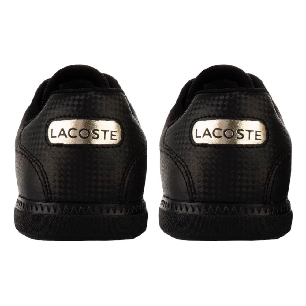 Foto 4 | Tenis Lacoste Graduate Negro con Dorado para Hombre