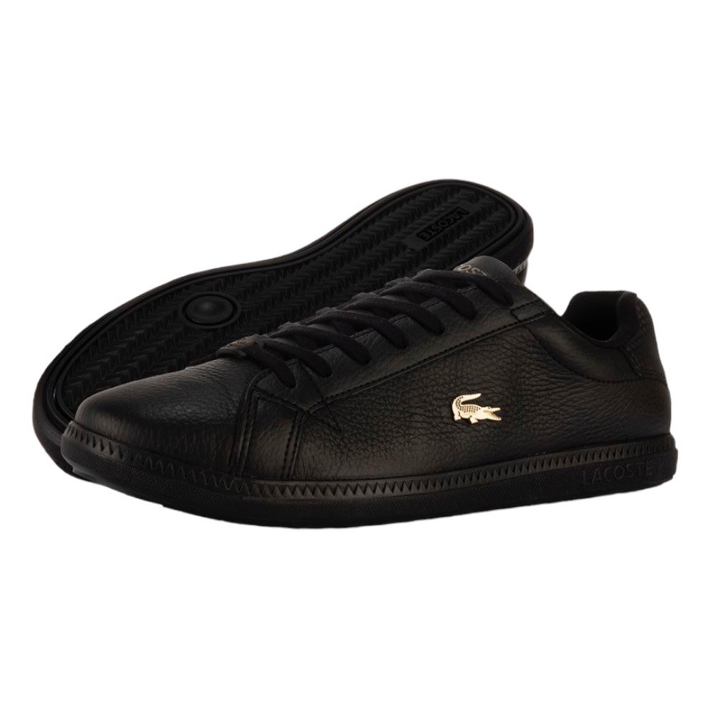 Foto 6 pulgar | Tenis Lacoste Graduate Negro con Dorado para Hombre