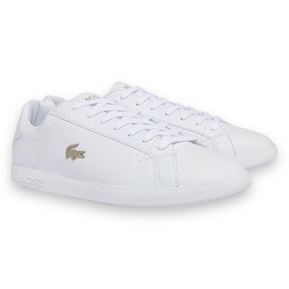 Foto 2 | Tenis Lacoste Graduate 0721 Sma Blanco Dije Dorado