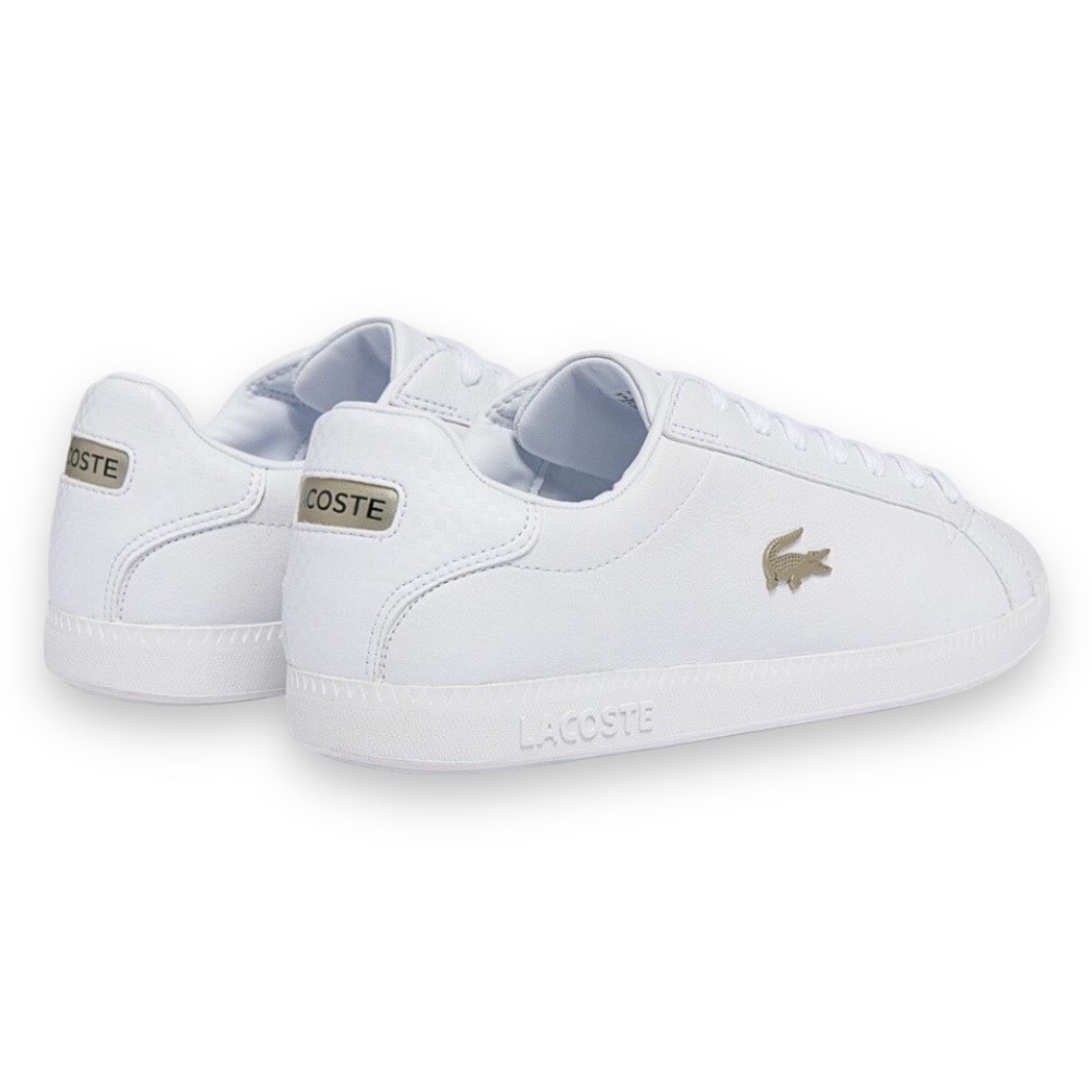 Foto 4 pulgar | Tenis Lacoste Graduate 0721 Sma Blanco Dije Dorado