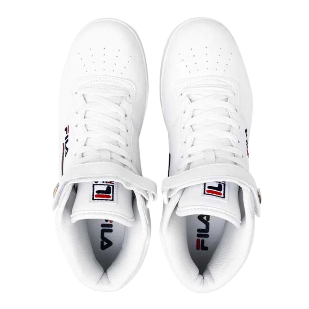 Foto 4 | Tenis Fila Vulc 13 Baloncesto Retro Blanco para Hombre