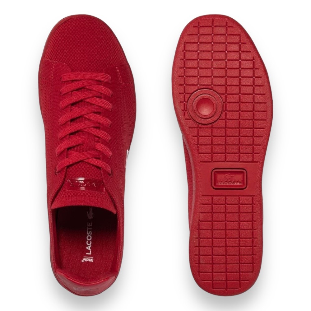 Foto 5 pulgar | Tenis Lacoste Carnaby Piquee Rojos para Hombre