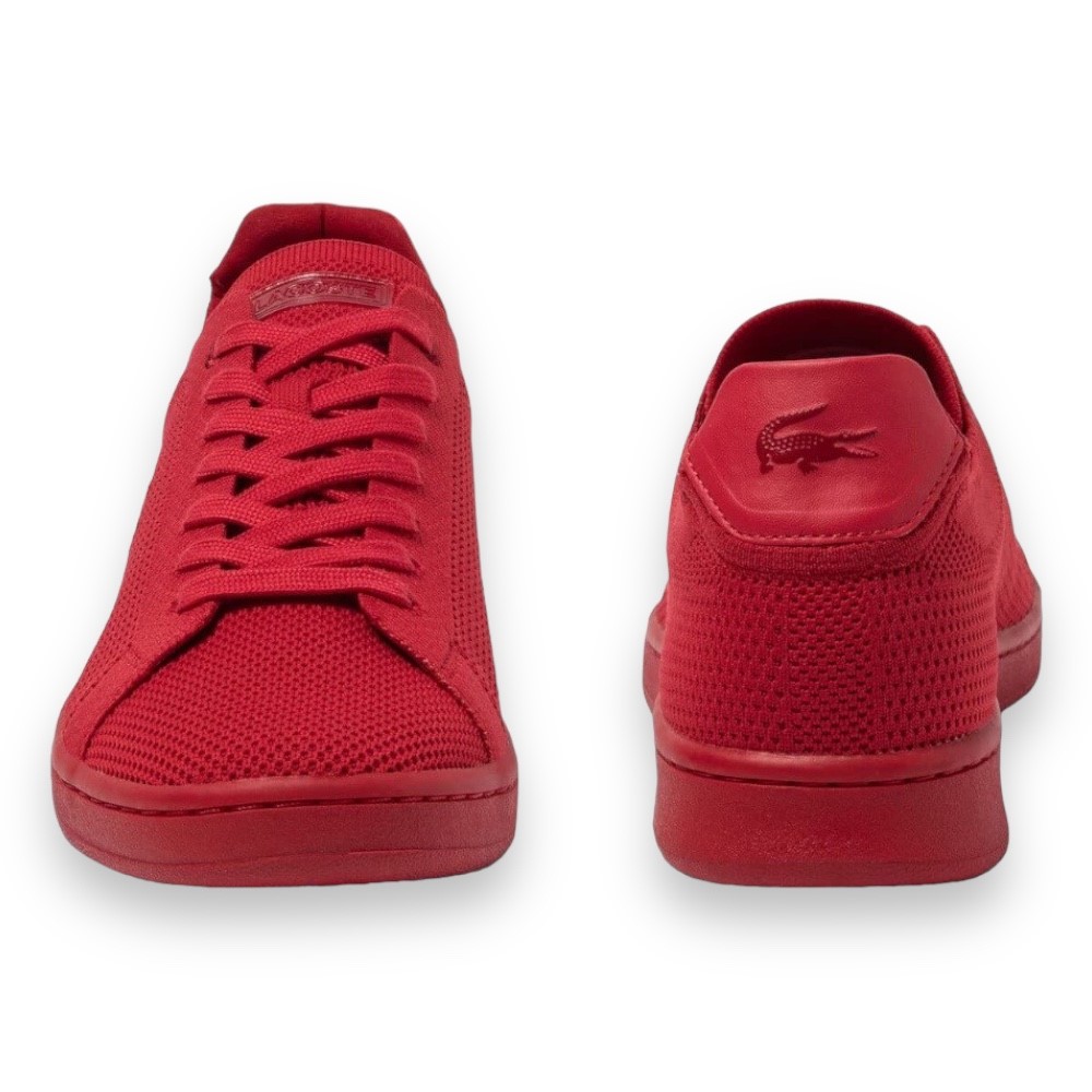 Foto 6 pulgar | Tenis Lacoste Carnaby Piquee Rojos para Hombre