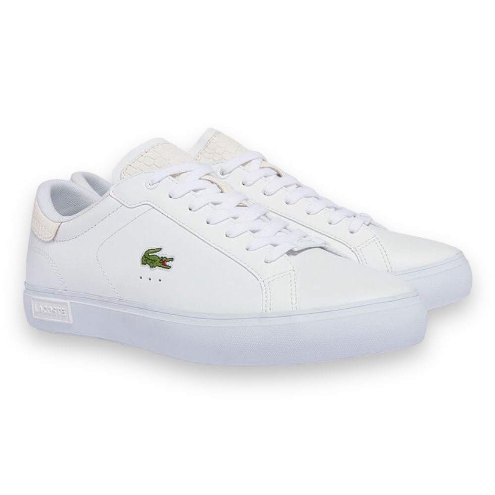 Foto 3 pulgar | Tenis Lacoste Powercourt Triple Blancos para Hombre