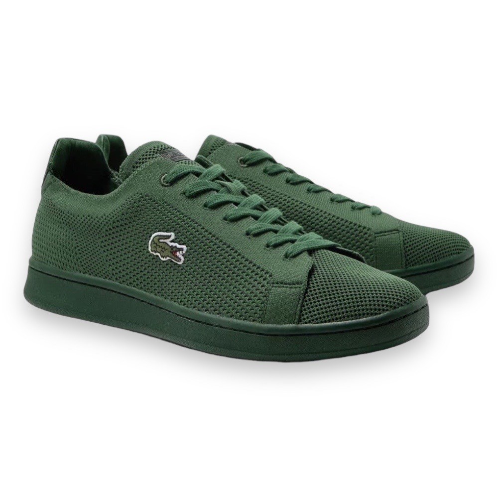 Foto 3 pulgar | Tenis Lacoste Carnaby Piquee Verde para Hombre