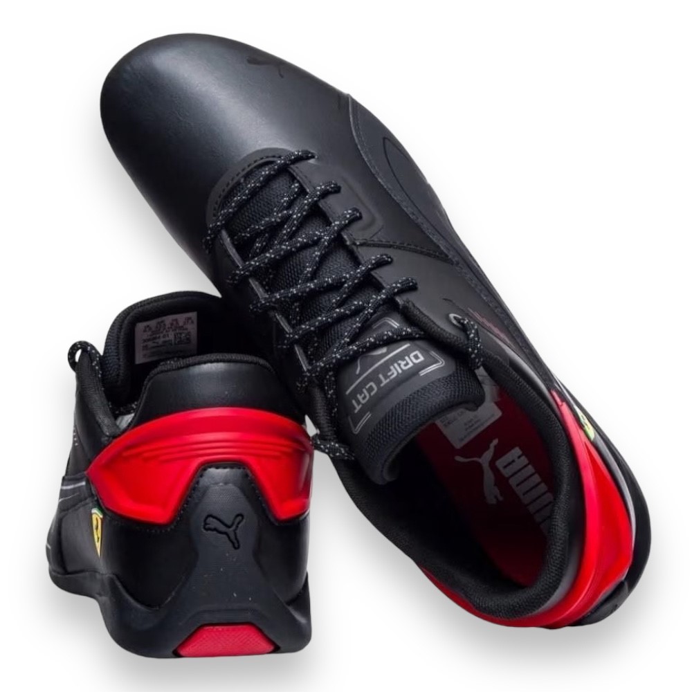 Foto 6 | Tenis Puma Ferrari Drift Cat Delta Negro para Hombre