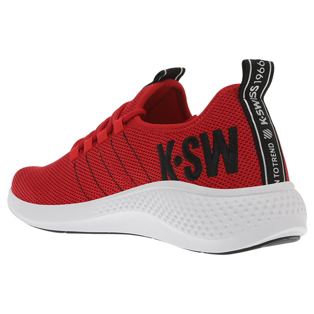 Foto 4 pulgar | Tenis K-Swiss New Flanagan color Rojo para Hombre