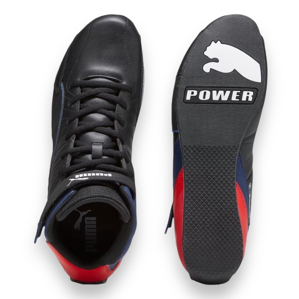 Tenis Puma Bmw M Motorsport Kart Cat Rl Mid color Negro con Azul para Hombre