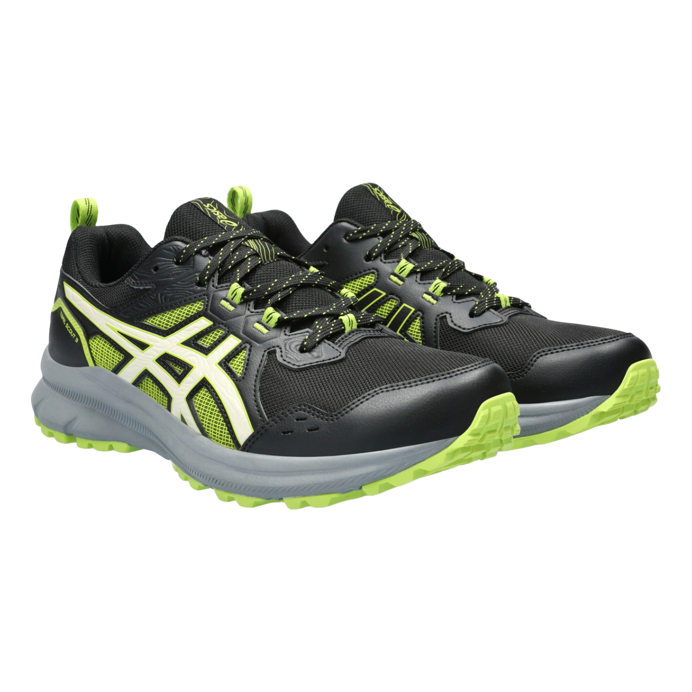 Foto 2 pulgar | Tenis Asics Trail Scout Negros para Hombre