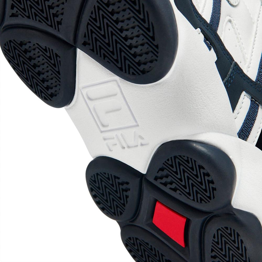 Foto 6 pulgar | Tenis Fila Stackhouse Spaghetti Blanco para Hombre