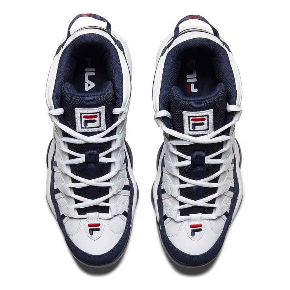 Foto 4 pulgar | Tenis Fila Stackhouse Spaghetti Blanco para Hombre