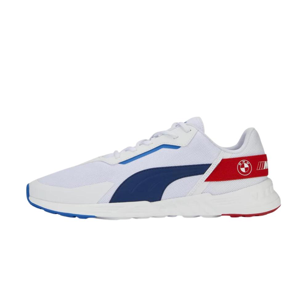 Foto 4 pulgar | Tenis Puma Tiburion Logo Bmw Motorsport Blanco Unisex Casual Blanco