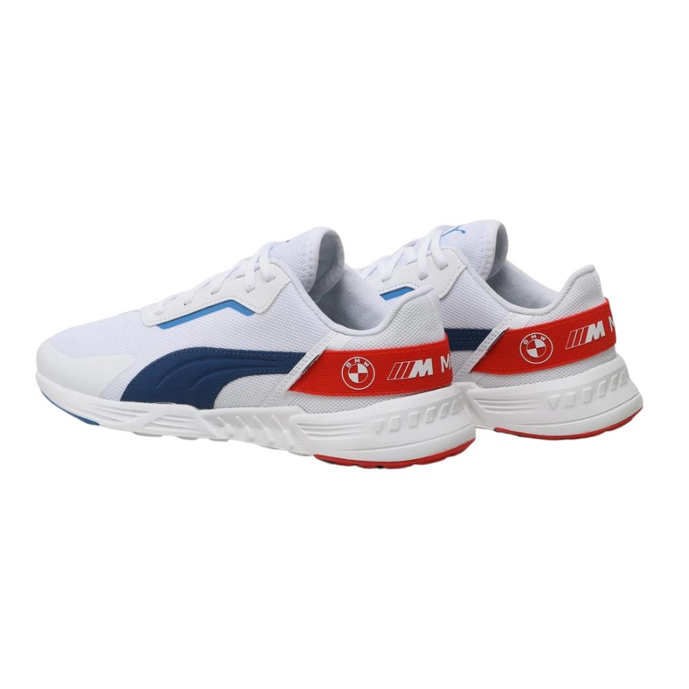 Foto 5 pulgar | Tenis Puma Tiburion Logo Bmw Motorsport Blanco Unisex Casual Blanco