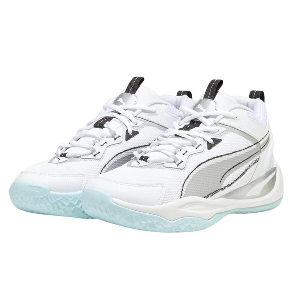 Foto 3 pulgar | Tenis Puma Playmaker 2023 Unisex Deportivo Blanco