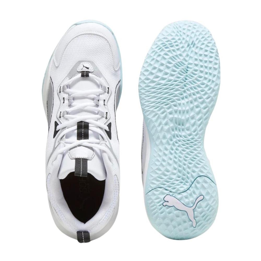 Foto 4 pulgar | Tenis Puma Playmaker 2023 Unisex Deportivo Blanco