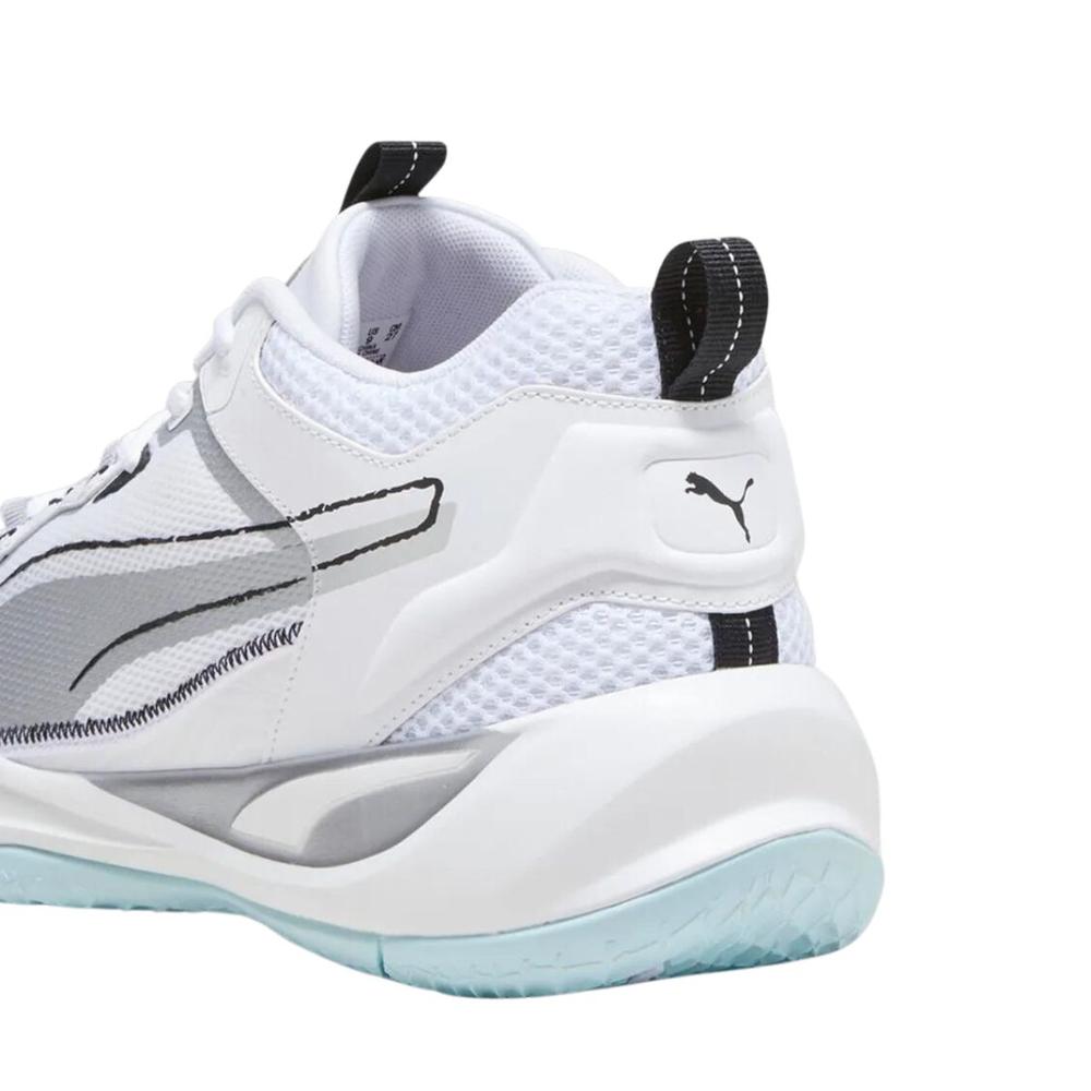 Foto 5 pulgar | Tenis Puma Playmaker 2023 Unisex Deportivo Blanco