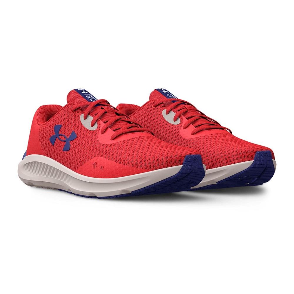 Foto 5 pulgar | Tenis Under Armour Charged Pursuit 3 color Rojo para Hombre