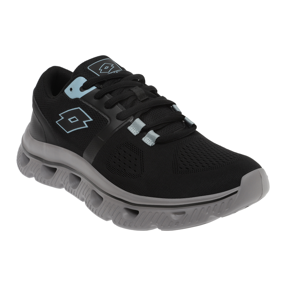 Foto 2 pulgar | Tenis Lotto Niccolo Negros para Hombre