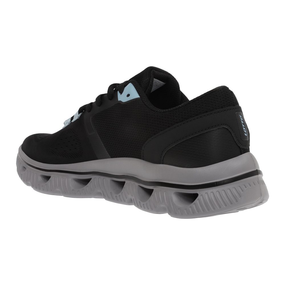 Foto 4 pulgar | Tenis Lotto Niccolo Negros para Hombre