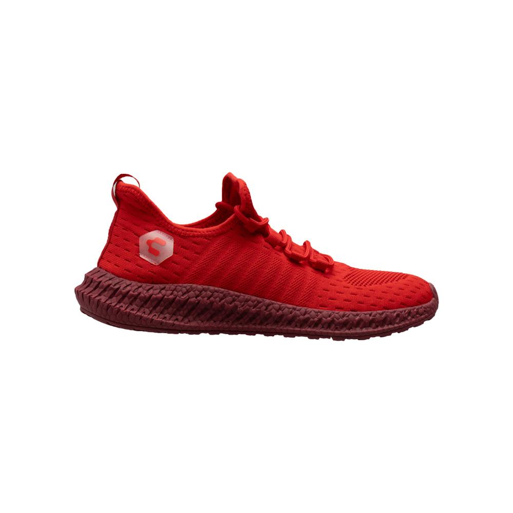 Foto 2 pulgar | Tenis Charly Hombre Originales Sport Gym Correr Rojo