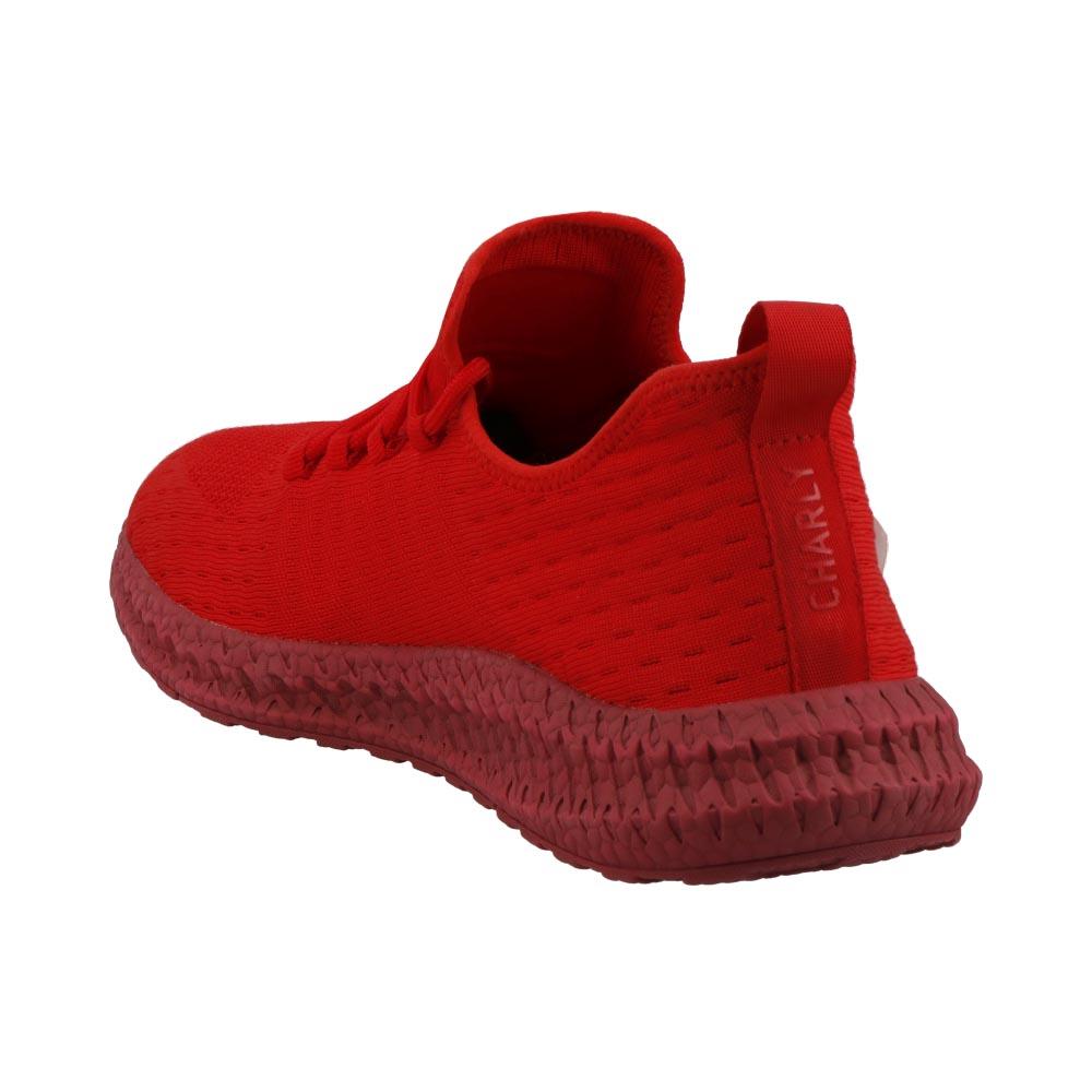 Foto 5 | Tenis Charly Hombre Originales Sport Gym Correr Rojo