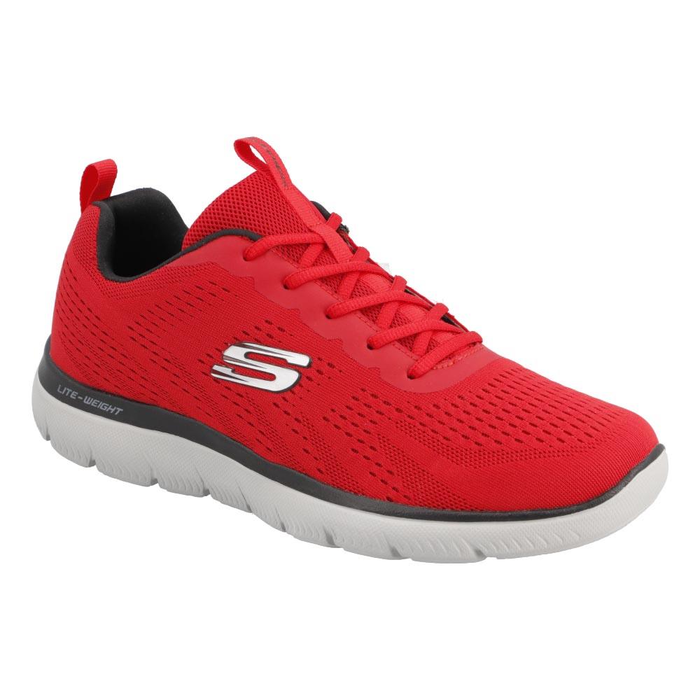 Foto 2 pulgar | Tenis para Hombre Skechers Deportivos Rojo