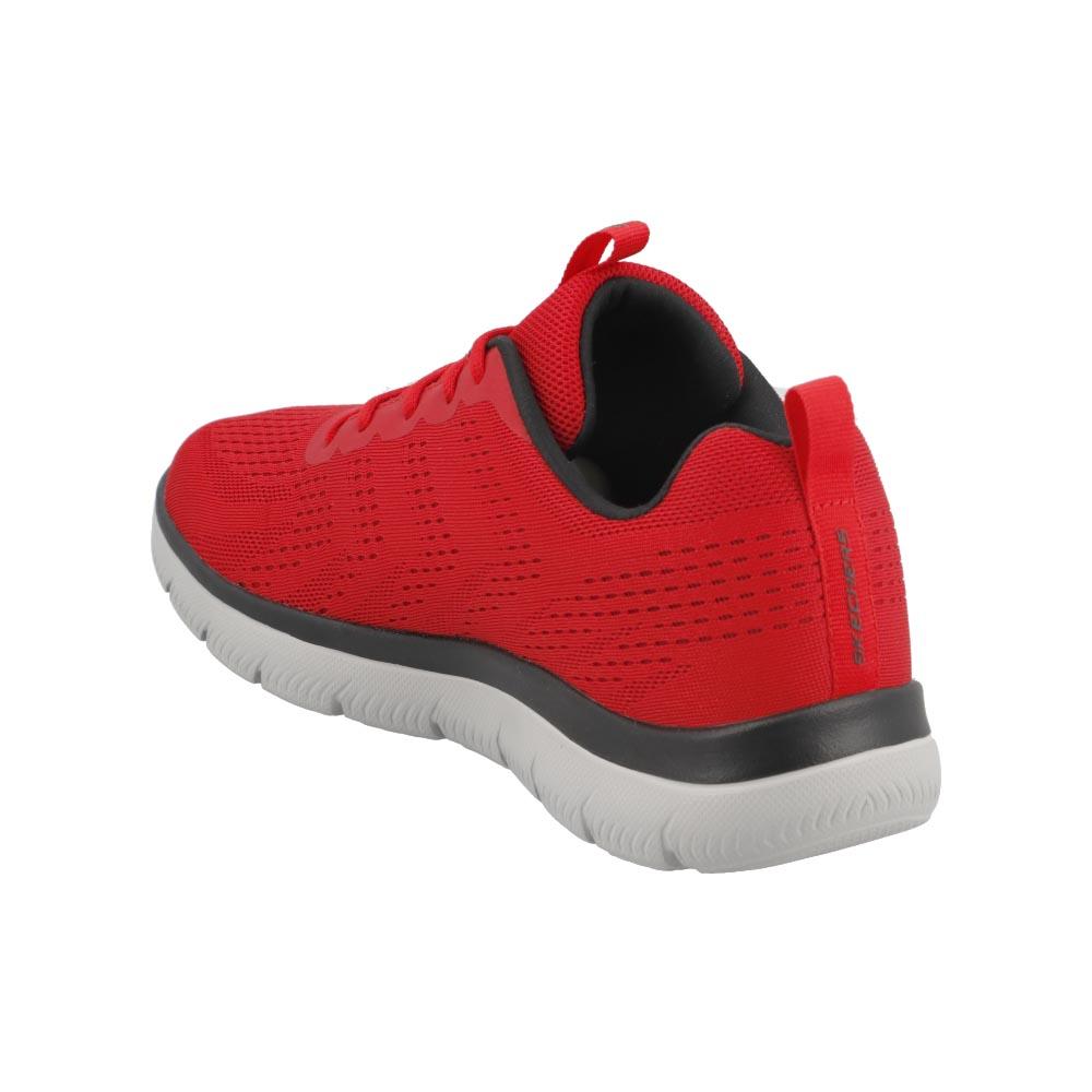 Foto 4 pulgar | Tenis para Hombre Skechers Deportivos Rojo