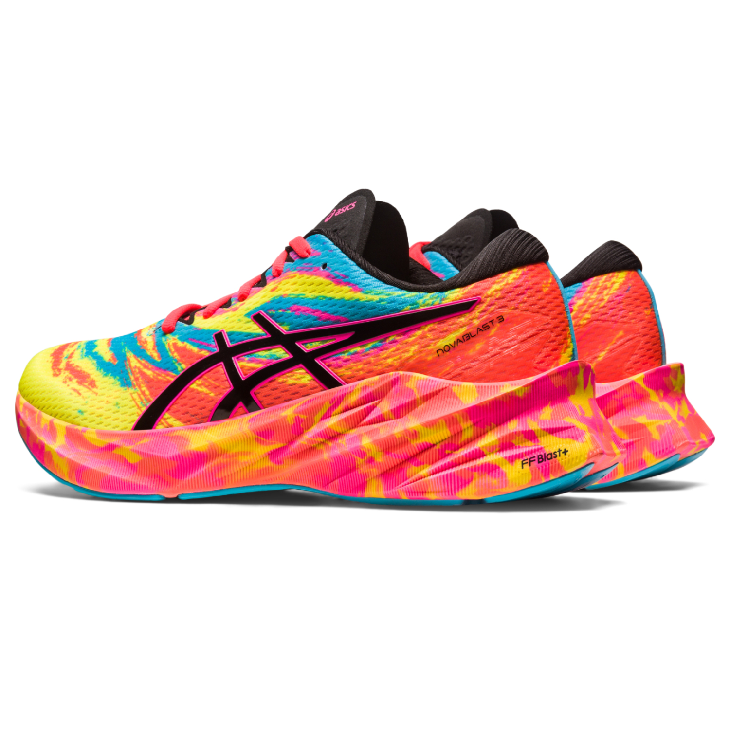 Foto 4 pulgar | Tenis Asics Novablast Multicolor para Hombre