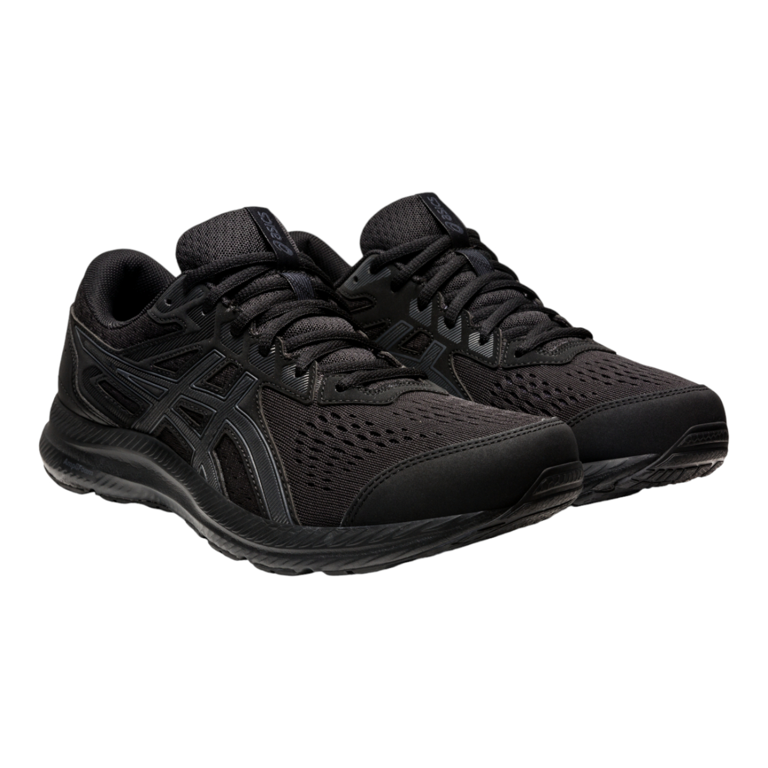 Foto 2 pulgar | Tenis Asics Contend 8 1011b492001 Negros para Hombre