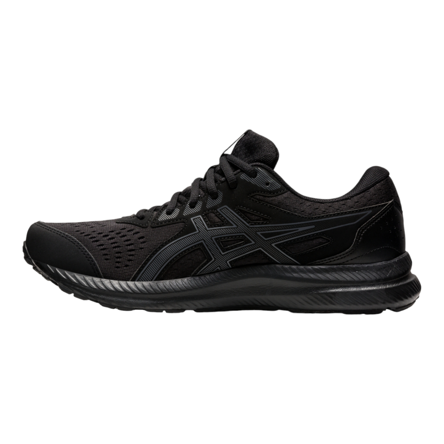 Foto 5 pulgar | Tenis Asics Contend 8 1011b492001 Negros para Hombre