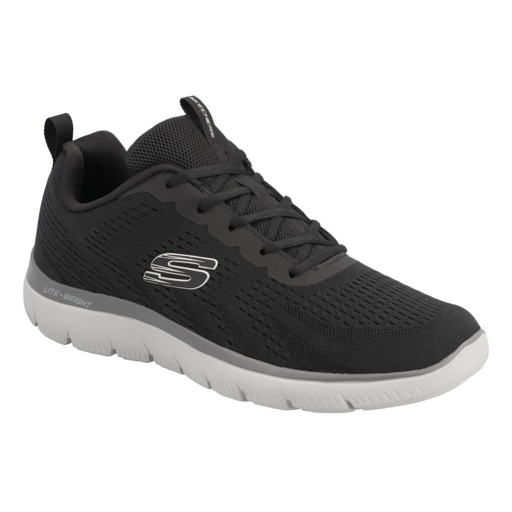 Foto 1 | Tenis Skechers Originales Deportivos Cómodos Memory Foam Negro para Hombre