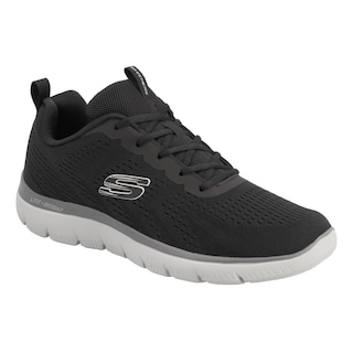 Foto 1 | Tenis Skechers Originales Deportivos Cómodos Memory Foam Negro para Hombre