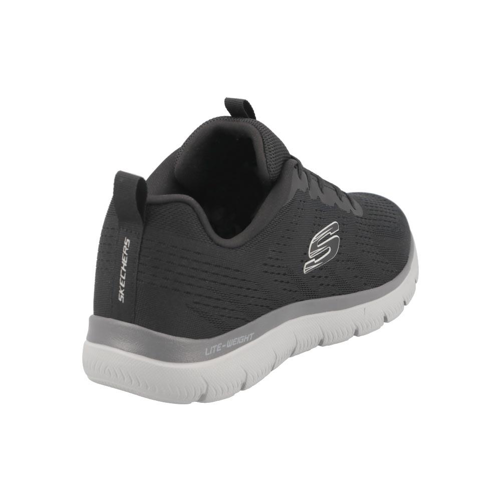 Foto 2 | Tenis Skechers Originales Deportivos Cómodos Memory Foam Negro para Hombre