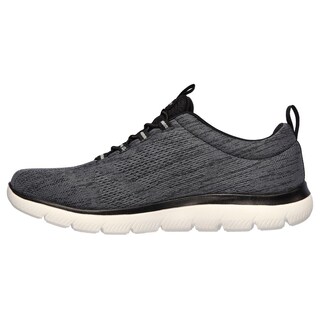 Foto 2 | Tenis Skechers Memory Foam Negros para Hombre
