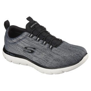 Foto 4 | Tenis Skechers Memory Foam Negros para Hombre