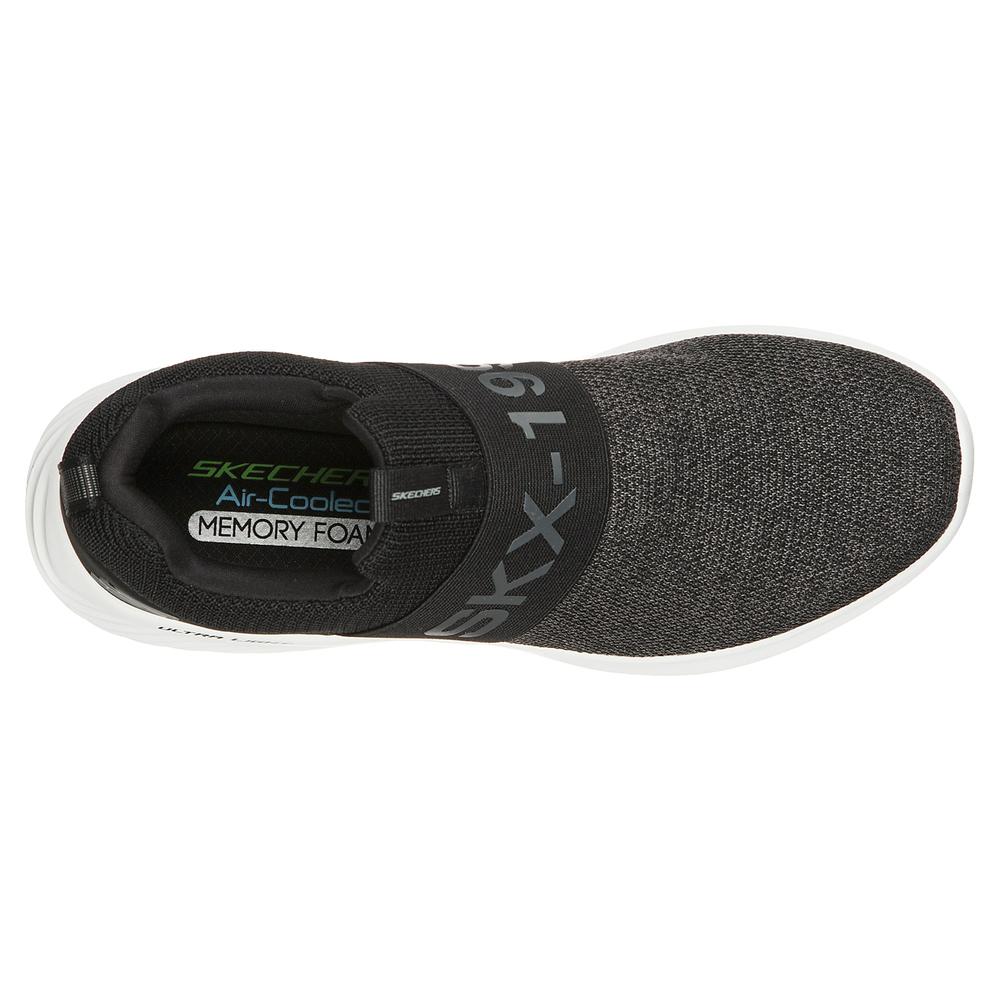 Foto 4 | Tenis Deportivos Skechers Negros Memory Foam para Hombre