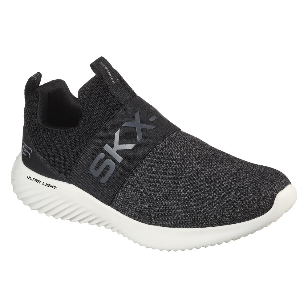 Foto 5 | Tenis Deportivos Skechers Negros Memory Foam para Hombre