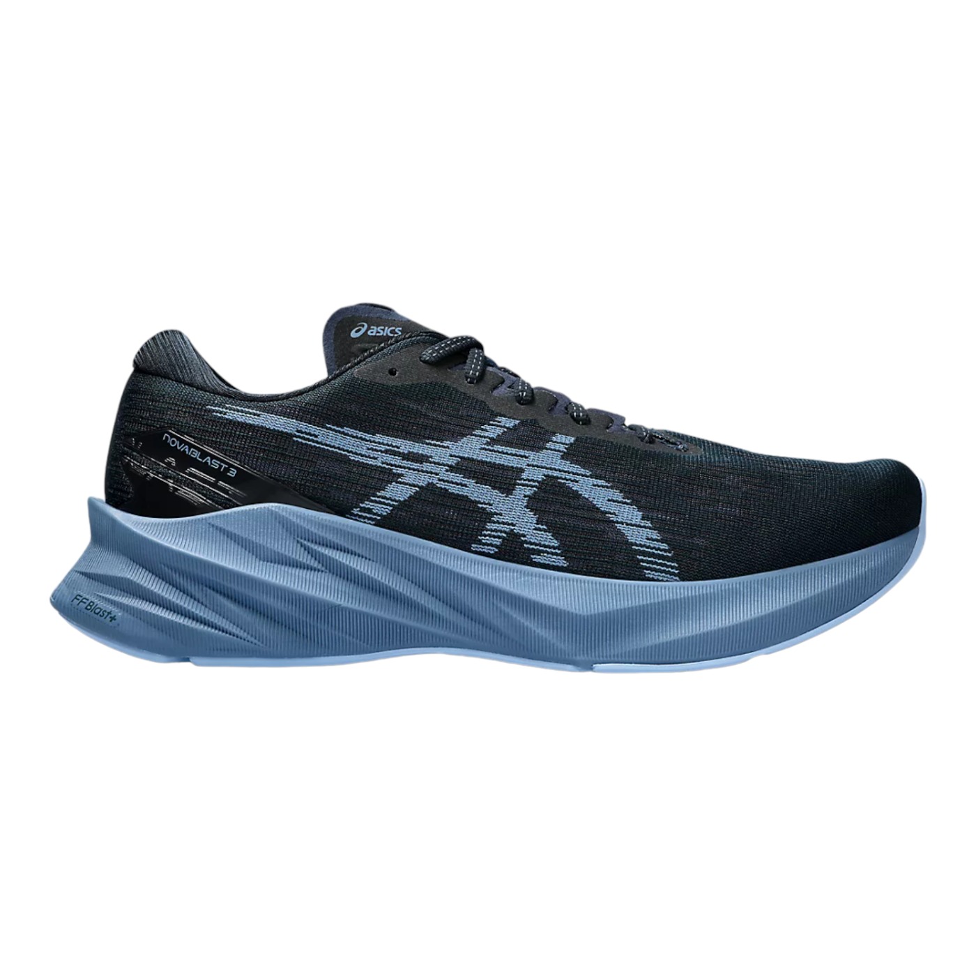 Foto 2 pulgar | Tenis Asics Novablast Azules para Hombre