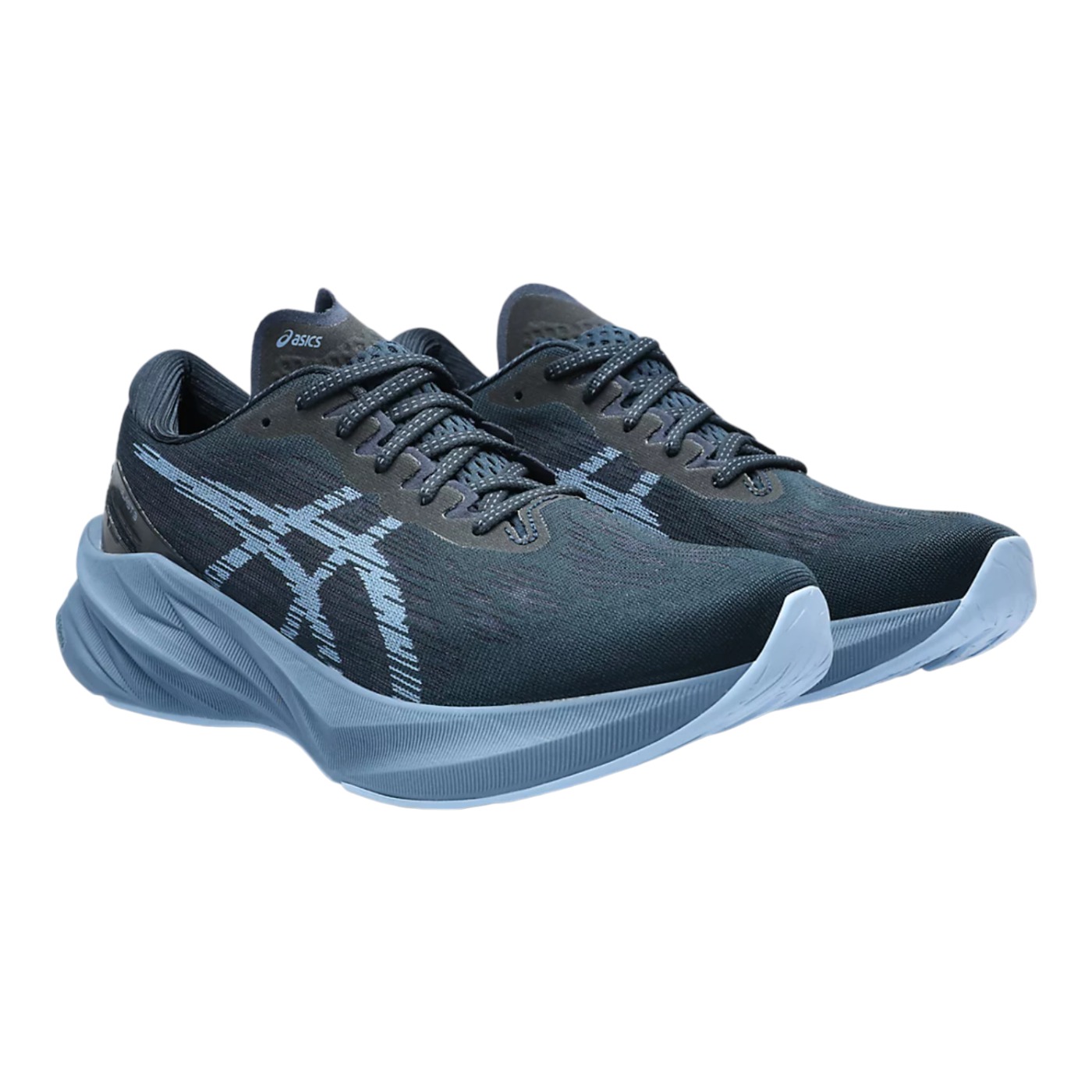 Foto 4 pulgar | Tenis Asics Novablast Azules para Hombre