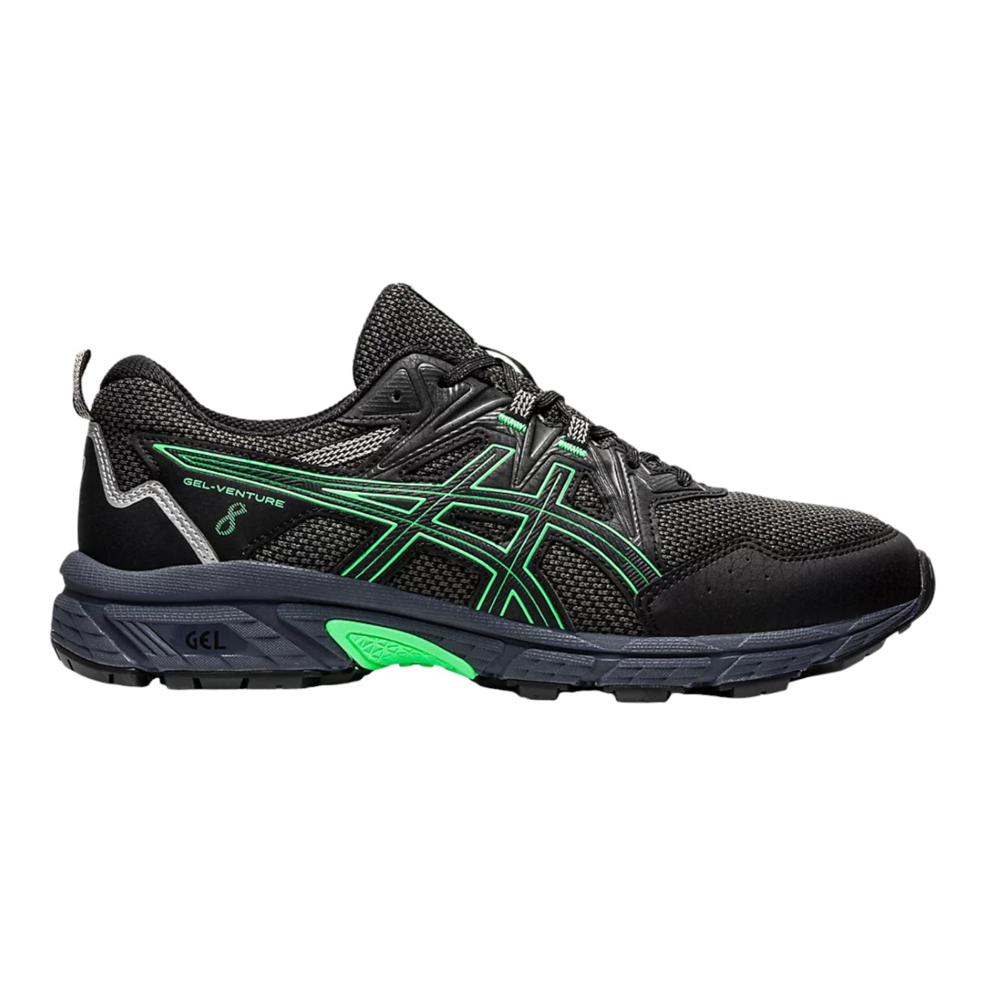 Foto 2 pulgar | Tenis Asics Negros para Hombre