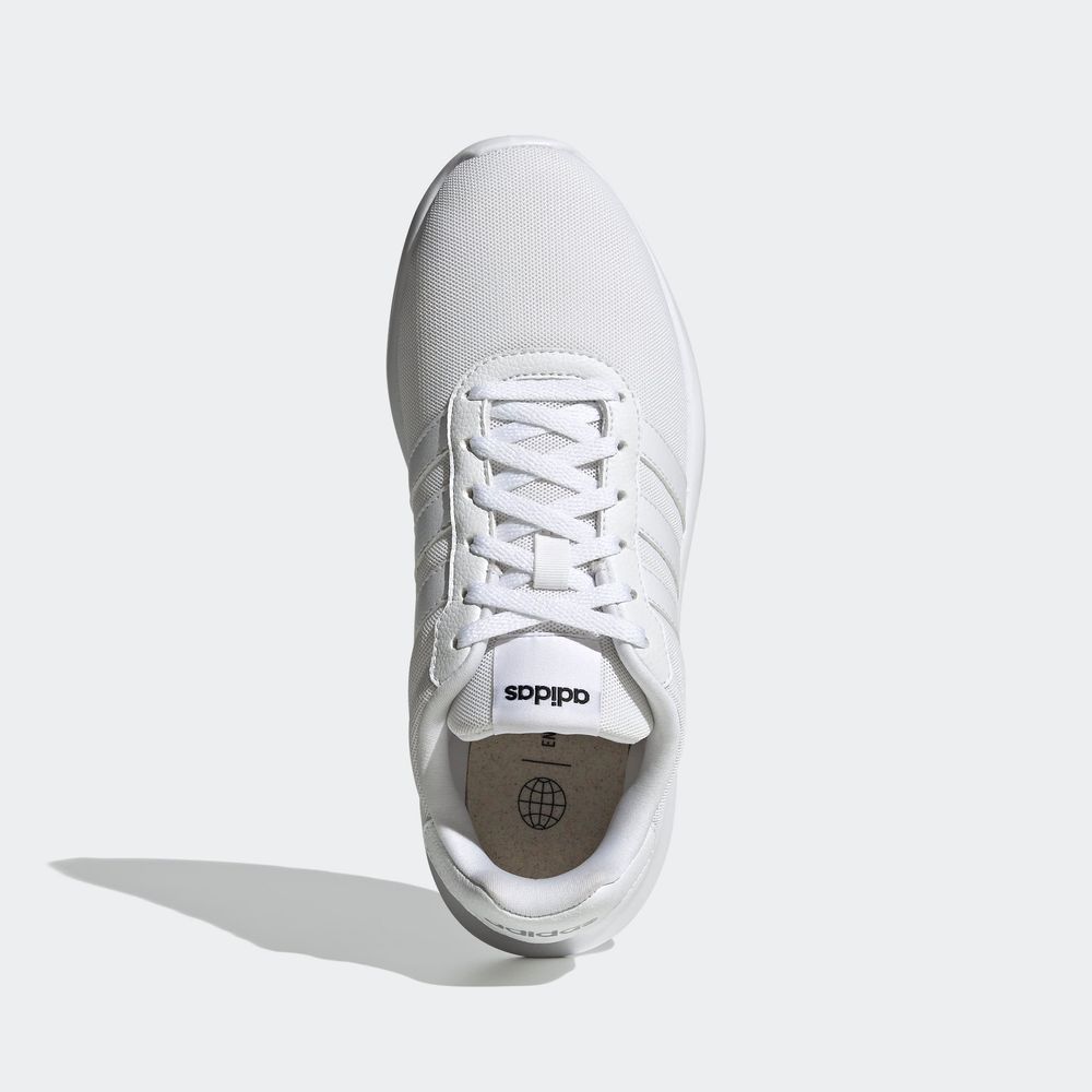 Foto 4 | Tenis Adidas Lite Racer 3.0 Blancos para Hombre