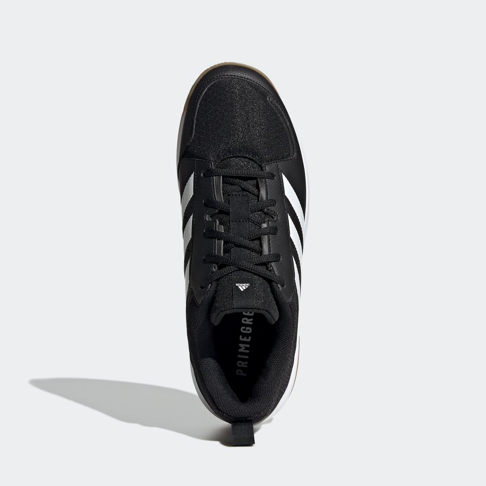 Foto 5 pulgar | Tenis Adidas Indoor Ligra 7 Negros Unisex